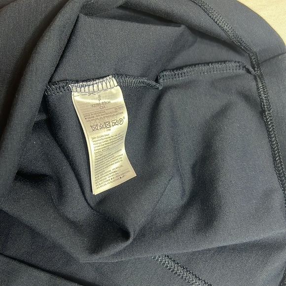 Banana Republic Pencil Skirt Womens Sz Small Navy Blue Pull On Stretch Waistline - Picture 8 of 8